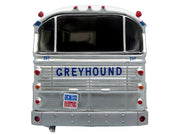 1964 MCI MC-5A Coach Bus "Greyhound Canada" White with Blue Stripes "Vintage Bus & Motorcoach Collection" Limited Edition to 504 pieces Worldwide 1/87 (HO) Diecast Model by Iconic Replicas image 5