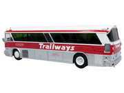 1964 MCI MC-5A Coach Bus "Trailways Chicago" White with Red Stripes "Vintage Bus & Motorcoach Collection" Limited Edition to 504 pieces Worldwide 1/87 (HO) Diecast Model by Iconic Replicas image 3