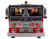 1974 Ward LaFrance Fire Engine "Chicago Fire Department - Engine 49" Red with Black Top "5 Alarm" Series Limited Edition 1/87 (HO) Diecast Model by Iconic Replicas image 4