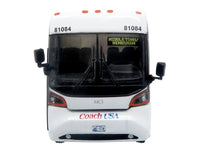 MCI D4520 Commuter Coach Bus "Coach USA" White with Blue and Red Stripes "The Bus & Motorcoach Collection" Limited Edition to 504 pieces Worldwide 1/87 (HO) Scale Diecast Model by Iconic Replicas image 4