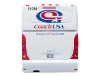 MCI D4520 Commuter Coach Bus "Coach USA" White with Blue and Red Stripes "The Bus & Motorcoach Collection" Limited Edition to 504 pieces Worldwide 1/87 (HO) Scale Diecast Model by Iconic Replicas image 5