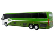MCI D4520 Commuter Coach Bus "GO Transit" Green and White "The Bus & Motorcoach Collection" Limited Edition to 504 pieces Worldwide 1/87 (HO) Scale Diecast Model by Iconic Replicas image 3