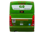 MCI D4520 Commuter Coach Bus "GO Transit" Green and White "The Bus & Motorcoach Collection" Limited Edition to 504 pieces Worldwide 1/87 (HO) Scale Diecast Model by Iconic Replicas image 5