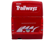 MCI D4520 Commuter Coach Bus "Burlington Trailways" Red with White Graphics "The Bus & Motorcoach Collection" Limited Edition to 504 pieces Worldwide 1/87 (HO) Scale Diecast Model by Iconic Replicas image 5