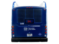 New Flyer Xcelsior XN40 Transit Bus "Delta Air Lines 100th Anniversary" Blue and White with Graphics "The Bus & Motorcoach Collection" Limited Edition 1/87 (HO) Scale Diecast Model by Iconic Replicas image 5