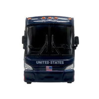 MCI J4500 Coach Bus "United States National Soccer Team" Dark Blue with Graphics "International Federation of the Global Game" Series Limited Edition to 504 pieces Worldwide 1/87 (HO) Diecast Model by Iconic Replicas image 4