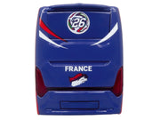Scania Touring HD Coach Bus "France National Football Team" Blue with Graphics "International Federation of the Global Game" Series Limited Edition to 504 pieces Worldwide 1/87 (HO) Diecast Model by Iconic Replicas image 5