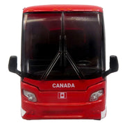 Prevost H3-45 Coach Bus "Canada National Soccer Team" Red with Graphics "International Federation of the Global Game" Series Limited Edition to 504 pieces Worldwide 1/87 (HO) Diecast Model by Iconic Replicas image 4