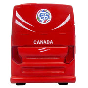 Prevost H3-45 Coach Bus "Canada National Soccer Team" Red with Graphics "International Federation of the Global Game" Series Limited Edition to 504 pieces Worldwide 1/87 (HO) Diecast Model by Iconic Replicas image 5