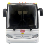 Daimler Tourrider Coach Bus "Spain National Football Team" Yellow with Graphics "International Federation of the Global Game" Series Limited Edition to 504 pieces Worldwide 1/87 (HO) Diecast Model by Iconic Replicas image 4