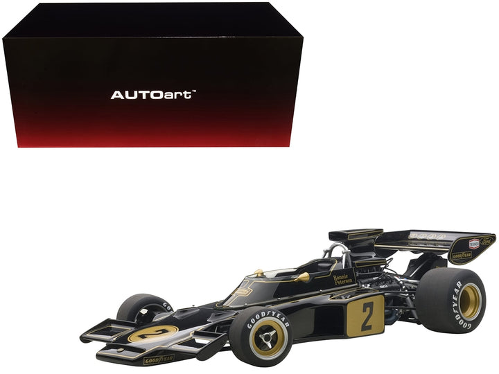 Lotus 72E 1973 Ronnie Peterson #2 1/18 Model Car by Autoart image 2