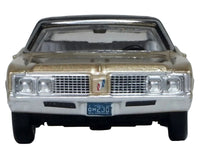 1968 Buick Electra 225 Ivory Gold Metallic with Black Top and White Interior 1/87 (HO) Scale Diecast Model Car by Oxford Diecast image 3