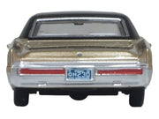 1968 Buick Electra 225 Ivory Gold Metallic with Black Top and White Interior 1/87 (HO) Scale Diecast Model Car by Oxford Diecast image 4