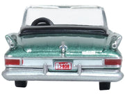 1961 Chrysler 300 Convertible Pinewood Green Metallic 1/87 (HO) Scale Diecast Model Car by Oxford Diecast image 2