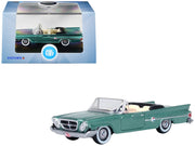 1961 Chrysler 300 Convertible Pinewood Green Metallic 1/87 (HO) Scale Diecast Model Car by Oxford Diecast image 3