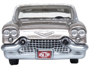 1957 Cadillac Eldorado Brougham Sandalwood Beige Metallic with Silver Top 1/87 (HO) Scale Diecast Model Car by Oxford Diecast image 3