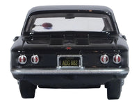 Oxford Diecast 1963 Chevrolet Corvair Coupe Tuxedo Black red interior 1:87 87CH63004, product image 2
