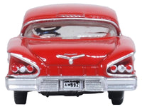 1958 Chevrolet Impala Sports Coupe Rio Red 1/87 (HO) Scale Diecast Model Car by Oxford Diecast image 4