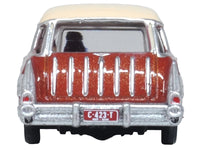 1957 Chevrolet Nomad Adobe Beige with Sierra Gold Top 1/87 (HO) Scale Diecast Model Car by Oxford Diecast image 2