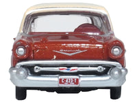 1957 Chevrolet Nomad Adobe Beige with Sierra Gold Top 1/87 (HO) Scale Diecast Model Car by Oxford Diecast image 4
