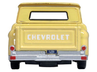 1965 Chevrolet C10 Stepside Pickup Truck Yellow 1/87 (HO) Scale Diecast Model Car by Oxford Diecast image 2