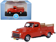 1948 Dodge B-1B Pickup Truck Red 1/87 (HO) Scale Diecast Model Car by Oxford Diecast image 3