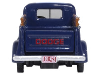 1948 Dodge B-1B Pickup Truck Waterway Blue 1/87 (HO) Scale Diecast Model Car by Oxford Diecast image 3