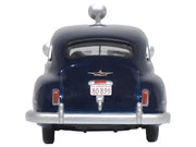 1946 DeSoto Suburban Ambulance Dark Blue "Junction City Ambulance" 1/87 (HO) Scale Diecast Model Car by Oxford Diecast image 2