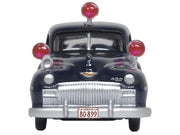 1946 DeSoto Suburban Ambulance Dark Blue "Junction City Ambulance" 1/87 (HO) Scale Diecast Model Car by Oxford Diecast image 3