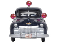 1946 DeSoto Suburban Ambulance Dark Blue "Junction City Ambulance" 1/87 (HO) Scale Diecast Model Car by Oxford Diecast image 3