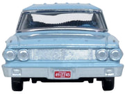 1964 Ford Country Sedan Skylight Blue 1/87 (HO) Scale Diecast Model Car by Oxford Diecast image 4