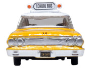 1964 Ford Country Station Wagon "Central School Bus" Yellow with White Top 1/87 (HO) Scale Diecast Model Car by Oxford Diecast image 5