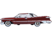 1959 Chrysler Imperial Crown 2 Door Hardtop Radiant Red with Black Top 1/87 (HO) Scale Diecast Model– product image 1