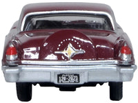 1956 Lincoln Continental Mark II Dark Red 1/87 (HO) Scale Diecast Model Car by Oxford Diecast image 4