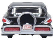 1957 Mercury Montclair Tuxedo Black 1/87 (HO) Scale Diecast Model Car by Oxford Diecast image 2