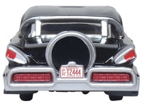 1957 Mercury Montclair Tuxedo Black 1/87 (HO) Scale Diecast Model Car by Oxford Diecast image 2