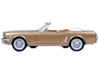 Oxford Diecast 1965 Ford Mustang Convertible Prairie Bronze Metallic HO 1:87 87MU65007, view 1