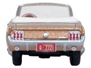 1965 Ford Mustang Convertible Prairie Bronze Metallic 1/87 (HO) Scale Diecast Model Car by Oxford Diecast image 3