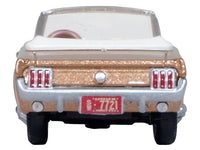Oxford Diecast 1965 Ford Mustang Convertible Prairie Bronze Metallic HO 1:87 87MU65007, view 3