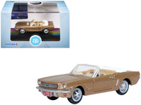 Oxford Diecast 1965 Ford Mustang Convertible Prairie Bronze Metallic HO 1:87 87MU65007, view 4