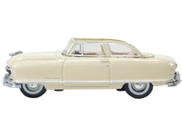 Oxford Diecast 1950 Nash Rambler Custom Landau Convertible open champagne ivory HO 1:87 87NR50002, view 2