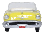 1957 Oldsmobile 88 Convertible Coronado Yellow 1/87 (HO) Scale Diecast Model Car by Oxford Diecast image 4