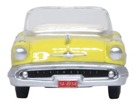 1957 Oldsmobile 88 Convertible Coronado Yellow 1/87 (HO) Scale Diecast Model Car by Oxford Diecast image 4