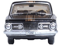1965 Plymouth Barracuda Black with Gold Stripes 1/87 (HO) Scale Diecast Model Car by Oxford Diecast image 4
