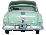 1954 Pontiac Chieftain 4 Door Shannon Green with Brookmere Green Top 1/87 (HO) Scale Diecast Model Car by Oxford Diecast image 4