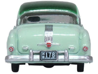 1954 Pontiac Chieftain 4 Door Shannon Green with Brookmere Green Top 1/87 (HO) Scale Diecast Model Car by Oxford Diecast image 4