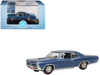 1966 Pontiac GTO Fontaine Blue Metallic 1/87 (HO) Scale Diecast Model Car by Oxford Diecast image 3