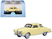 1950 Studebaker Champion Starlight Coupe Tulip Cream 1/87 (HO) Scale Diecast Model Car by Oxford Diecast image 4