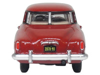 1950 Studebaker Champion Starlight Coupe Commanche Red 1/87 (HO) Scale Diecast Model Car by Oxford Diecast image 4