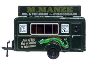 Mobile Food Trailer "M. Manze Eel and Pie House - Peckham" 1/87 (HO) Scale Diecast Model by Oxford Diecast image 3